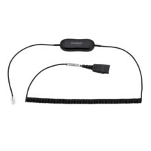 Cable de alta durabilidad Jabra 88011-102, compatible con auriculares y audífonos de la marca, SKU 88011-102
