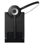 Auriculares inalámbricos y Bluetooth Jabra Pro 900 para oficinas y centros de llamadas, color negro. Incluyen banda para cuello, gancho de oreja y diadema. SKU 925-15-508-201.