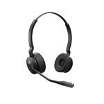 Auriculares inalámbricos Jabra Engage 55 diseñados para oficina y centros de llamadas, en color negro y titanio, SKU 9559-410-111