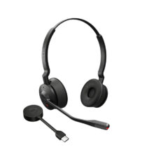 Auriculares inalámbricos Jabra Engage 55 MS Stereo con diadema, ideales para oficina o centro de llamadas, color negro, SKU 9559-450-111-1