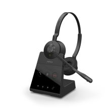 Auriculares inalámbricos Jabra Engage 65 con diadema para oficina y centro de llamadas, Bluetooth, color negro, SKU 9559-553-111