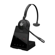 Auriculares Jabra Engage 65 SE inalámbricos con diadema, ideales para oficinas y centros de llamadas, color negro. SKU 9653-553-111