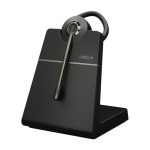 Auriculares inalámbricos Jabra Engage 55 SE con gancho de oreja en color negro, ideales para oficina y hogar. SKU 9655-415-111