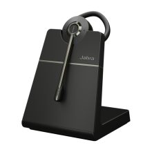 Auriculares inalámbricos Jabra Engage 55 SE con gancho de oreja en color negro, ideales para oficina y hogar. SKU 9655-415-111