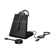 Auriculares inalámbricos Jabra Engage 55 SE con gancho de oreja, ideales para oficina en casa, color negro, SKU 9655-435-111