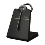 Auriculares inalámbricos Jabra Engage 55 SE con gancho de oreja en color negro, ideales para oficina en casa o automóvil. SKU 9655-475-111