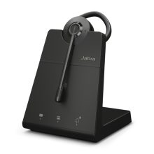 Jabra Engage 45 SE auriculares inalámbricos con gancho de oreja, diadema para oficina o centro de llamadas en color negro. SKU 9655-523-111.