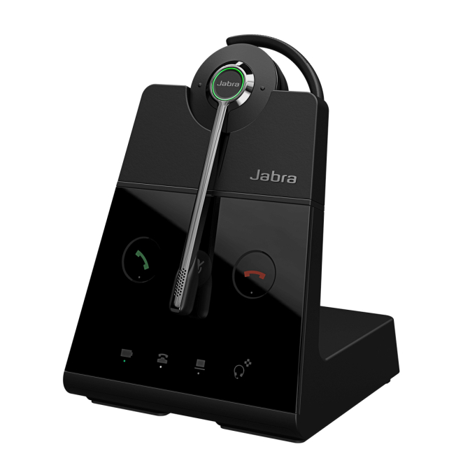 Jabra Engage 65 SE Auriculares Inalámbricos con Gancho de Oreja para Oficina Jabra Engage 65 SE auriculares inalámbricos negros con gancho de oreja y diadema para oficina o centro de llamadas. SKU: 9655-553-111