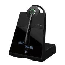 Auriculares inalámbricos Jabra Engage 75 SE con gancho de oreja, diadema para oficina o centro de llamadas, Bluetooth, color negro, SKU 9655-583-111