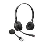 Auriculares inalámbricos Jabra Engage 55 SE con diadema, ideales para oficina y centros de llamadas, color negro, SKU 9659-410-111-1
