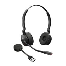 Auriculares inalámbricos Jabra Engage 55 SE con diadema, ideales para oficina y centros de llamadas, color negro, SKU 9659-410-111-1