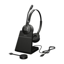 Auriculares inalámbricos Jabra Engage 55 SE, diadema para oficina y centro de llamadas en color negro, SKU 9659-435-111