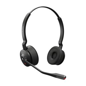 Auriculares inalámbricos Jabra Engage 55 SE en color negro, diadema diseñada para oficina y centro de llamadas. SKU 9659-450-111-1