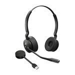Auriculares inalámbricos Jabra Engage 55 SE, diadema negra, para oficina y centro de llamadas, SKU 9659-470-111