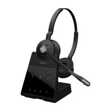 Auriculares inalámbricos Jabra Engage 65 SE con diadema, ideales para oficina o centro de llamadas, color negro. SKU 9659-553-111