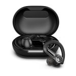 JLab Epic Sport ANC 3, auriculares inalámbricos deportivos con gancho de oreja, dentro de oído, Bluetooth, color negro, SKU: IEUEBEPICSPT3RBLK82