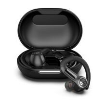 JLab Epic Sport ANC 3, auriculares inalámbricos deportivos con gancho de oreja, dentro de oído, Bluetooth, color negro, SKU: IEUEBEPICSPT3RBLK82
