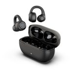 JLab Flex, auriculares inalámbricos deportivos negros, con clip de oreja y Bluetooth. SKU: IEUEBFLEXRBLK124