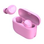 Auriculares JLab Go Air Pop TWS Bluetooth dentro de oído para llamadas y música en color rosa, SKU IEUEBGAIRPOPRPNK124