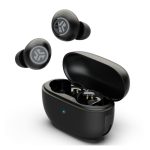 Auriculares JLab Go Pop ANC True Wireless Stereo (TWS) Bluetooth en color negro, SKU IEUEBGOANCRBLK124. Ideales para llamadas y música.