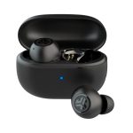 Auriculares JLab Go Pop ANC True Wireless Stereo (TWS) dentro de oído en color negro, con USB Tipo C y Bluetooth. SKU: IEUEBGOPODSRBLK124