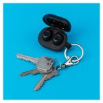 JLab JBuds Mini auriculares TWS dentro de oído, ideales para música y uso diario, conectividad Bluetooth, color negro, SKU IEUEBJBMINIRBLK124