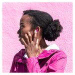 Auriculares JLab JBuds Mini True Wireless Stereo (TWS) dentro de oído, ideales para música y uso diario, color rosa, SKU IEUEBJBMINIRPNK124