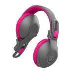 Auriculares JLab JBuddies Studio 2 inalámbricos y alámbricos con diadema para llamadas y música, USB Tipo C, Bluetooth en color gris y rosa, SKU IEUHBKSTU2RGRYPNK122