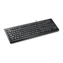 Teclado Kensington ValuKeyboard para oficina, conexión USB, disposición QWERTY en portugués, color negro, SKU 1500109PT