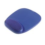 Kensington Reposamuñecas de espuma para ratón en color azul, SKU 64271, diseño ergonómico ideal para uso prolongado