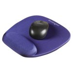 Kensington Reposamuñecas de espuma para ratón en color azul, SKU 64271, diseño ergonómico ideal para uso prolongado