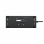 Vista del acoplamiento Kensington SD4842P EQ USB 3.2 Gen 2 Type-C en color negro, SKU K32810EU, diseñado para portátiles.