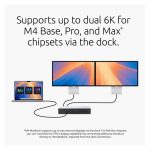 Kensington Zubehör Notebook Alámbrico Thunderbolt 5 Negro y Gris, SKU K35201EU, diseñado para portátiles.