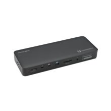 Vista del dock Thunderbolt 4 de Kensington, modelo SD5920T EQ, alámbrico y de color negro. SKU: K35234EU.