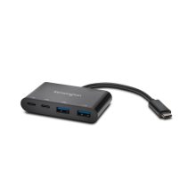 Kensington Hub USB-C de 4 puertos CH1000, SKU K39124EU, compacto y eficiente para conectar múltiples dispositivos USB