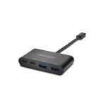 Kensington Hub USB-C de 4 puertos CH1000, SKU K39124EU, compacto y eficiente para conectar múltiples dispositivos USB