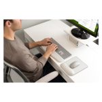 Kensington Alfombrilla reposamuñecas ErgoSoft para ratón estándar, diseño ergonómico para mayor comodidad - SKU K50437EU