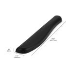 Kensington Reposamuñecas ErgoSoft para teclados mecánicos y de juego, ideal para mayor comodidad. SKU: K52798WW