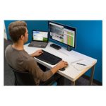 Kensington Reposamuñecas ErgoSoft™ para ratones estándar, SKU K52802WW, diseñado para ofrecer comodidad y soporte ergonómico.