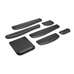 Alfombrilla para ratón Kensington con reposamuñecas ErgoSoft™, SKU K52888EU, diseñada para confort ergonómico durante largas horas de uso.