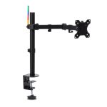 Kensington Brazo SmartFit® Ergo extensible para un monitor, ideal para ajustes ergonómicos y optimización del espacio en el escritorio. SKU: K55408WW