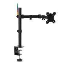 Kensington Brazo SmartFit® Ergo extensible para un monitor, ideal para ajustes ergonómicos y optimización del espacio en el escritorio. SKU: K55408WW