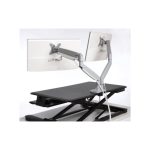 Kensington Brazo SmartFit de altura ajustable con controles de un solo toque para dos monitores, SKU K55471EU