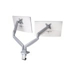 Kensington Brazo SmartFit de altura ajustable con controles de un solo toque para dos monitores, SKU K55471EU