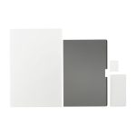 El filtro magnético de privacidad Kensington MagPro™ Elite para MacBook Pro de 14″ (2021 y más reciente), SKU K58370WW, muestra una pantalla con privacidad.