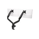 Kensington brazo doble de monitor SmartFit ajustable en altura, modelo K59601WW, ideal para configuraciones de dos pantallas