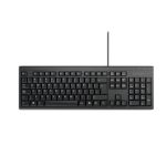 Teclado Kensington KB100 EQ para hogar u oficina, conexión USB, diseño QWERTY en español, color negro, SKU K63727ES