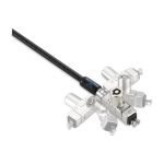 Candado fino con llave Kensington N17 2.0 para portátiles con ranuras tipo wedge, SKU K64440WW