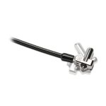 Candado para portátil Kensington NanoSaver con llave, ideal para asegurar dispositivos. SKU: K64444WW.