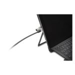 Candado para portátil Kensington NanoSaver con llave, ideal para asegurar dispositivos. SKU: K64444WW.